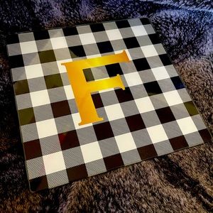 Monogram Glass Trivet